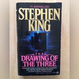 Stephen King THE DRAWING OF THE THREE First Signet Printing 1990 Paperback